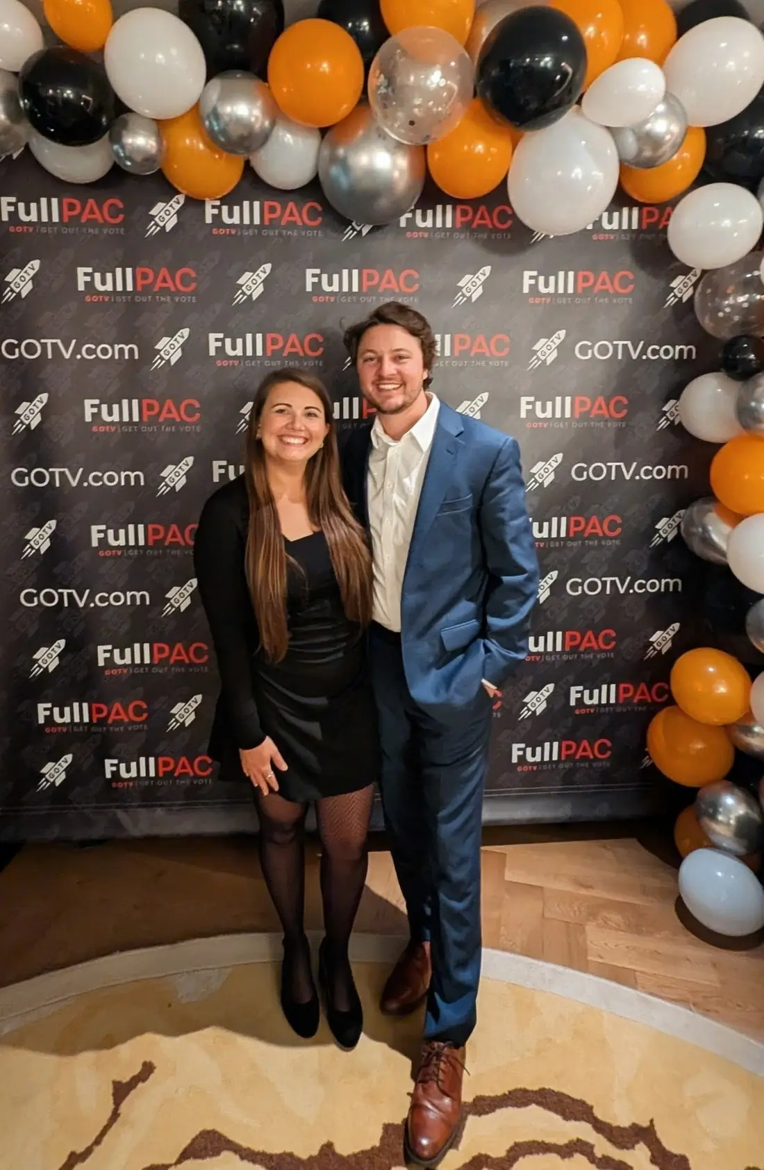 In front of the FullPAC wall