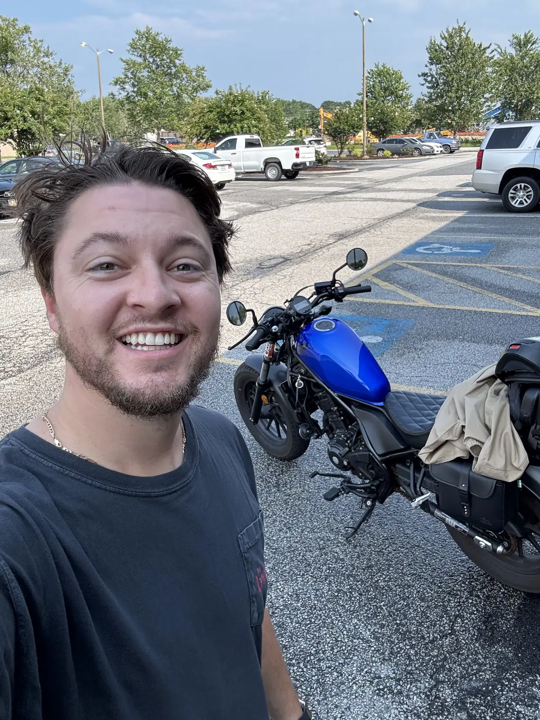 The motorcycle